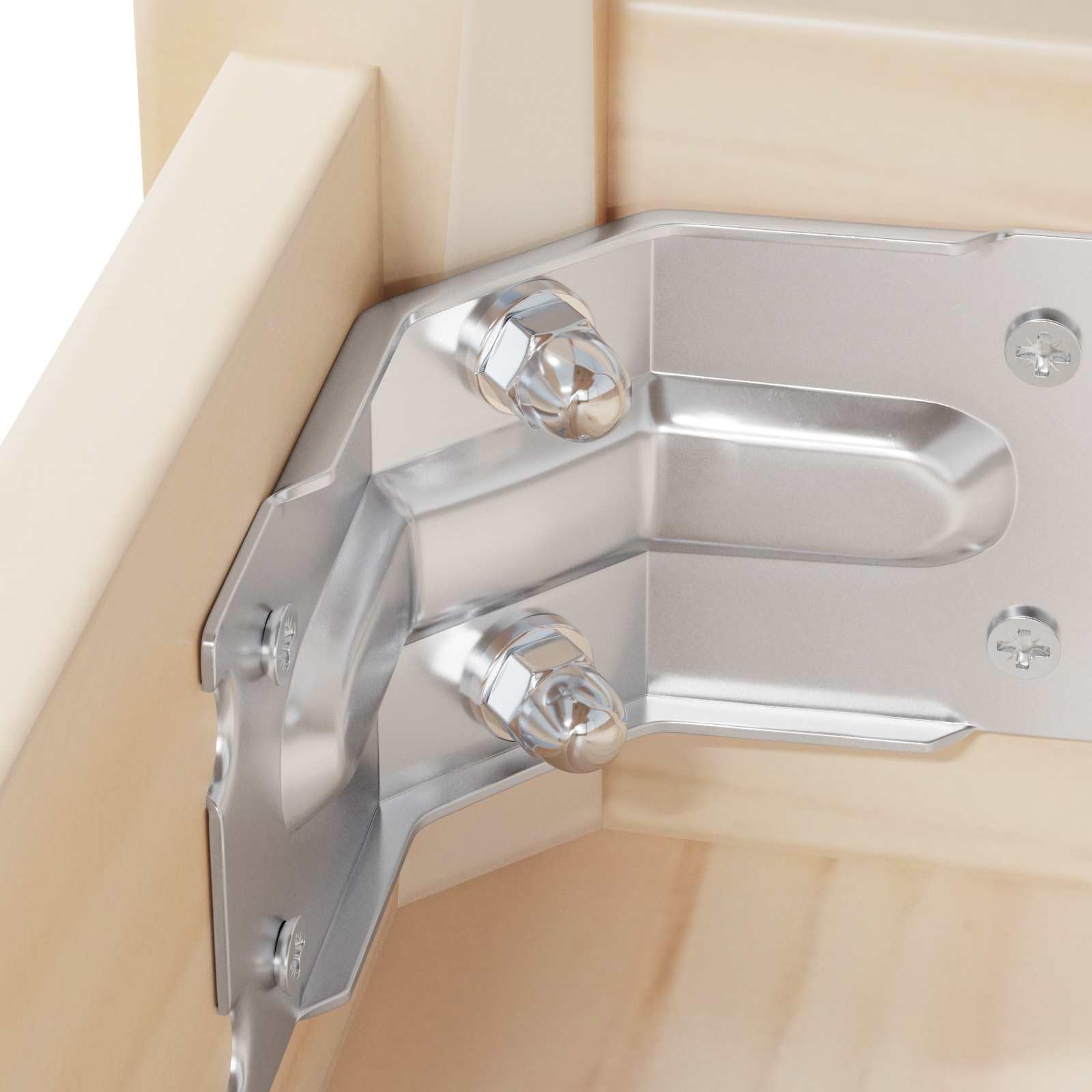 vidaXL Dado 9574 pcs Argento M6 x 10 mm Ferro, Bello dado M6, argento, fermo in ferro, protezione filettatura, accessorio multiuso per installazione sicura