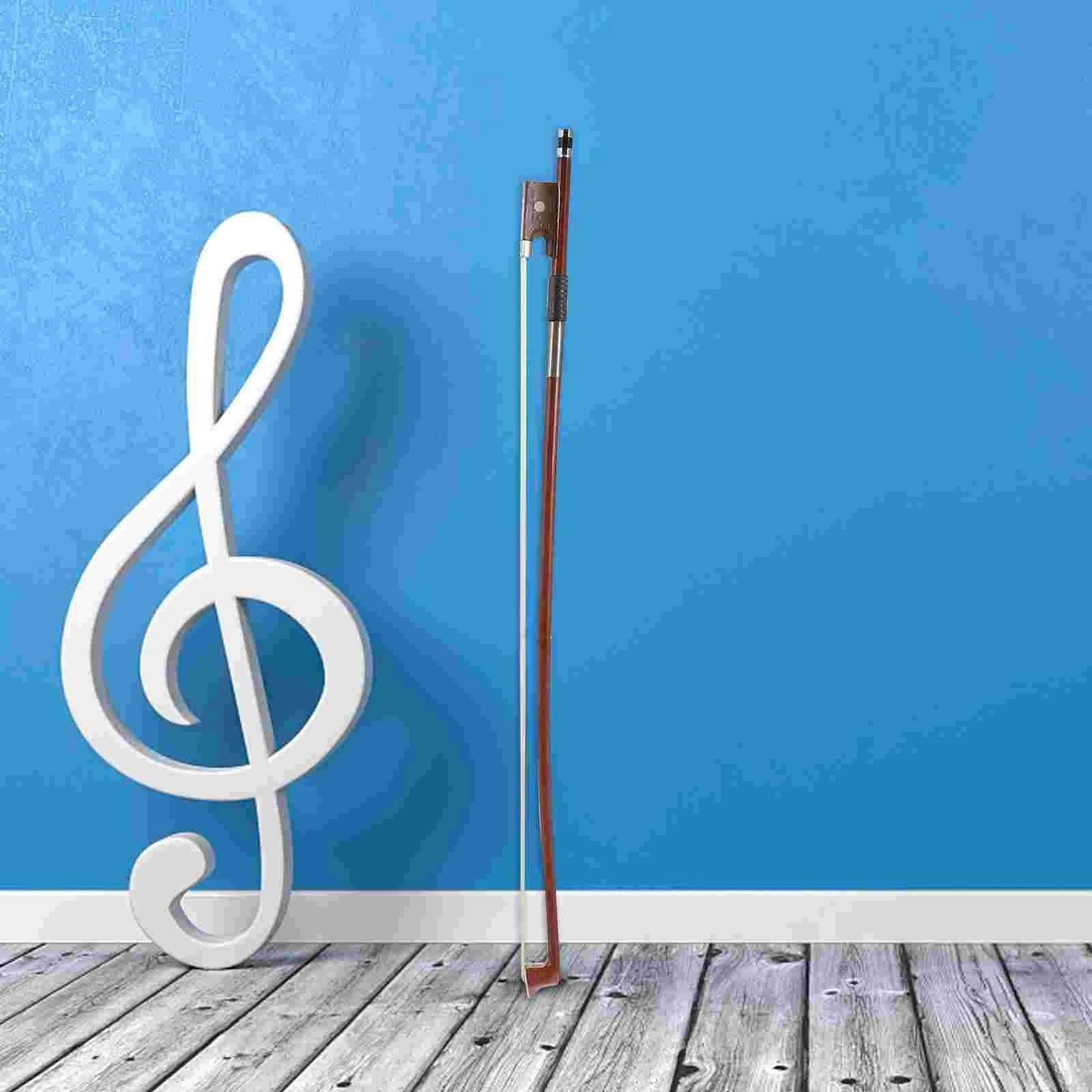 Professioneller Geigenbogen Ersatz-Geigenbogen Kinder-Geigenstange Violine rotes Sandelholz Musikinstrumenten-Zubehör Teile Übungs-Geigenbogen mit Rosshaar