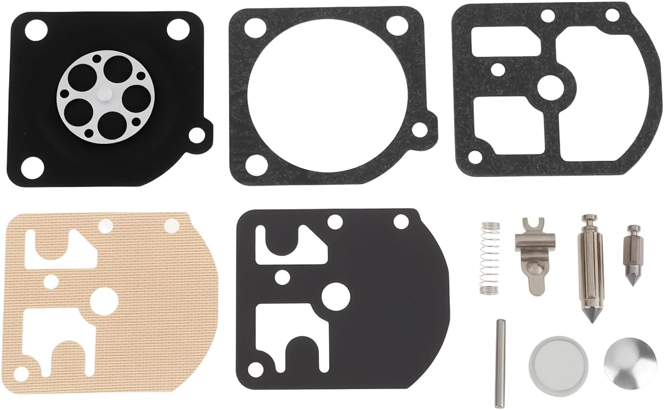 1 Set Carburetor Diaphragm Repair Kit Compatible with Stihl 009 010 011 011AV 012 with Zama Carburetor Chainsaws
