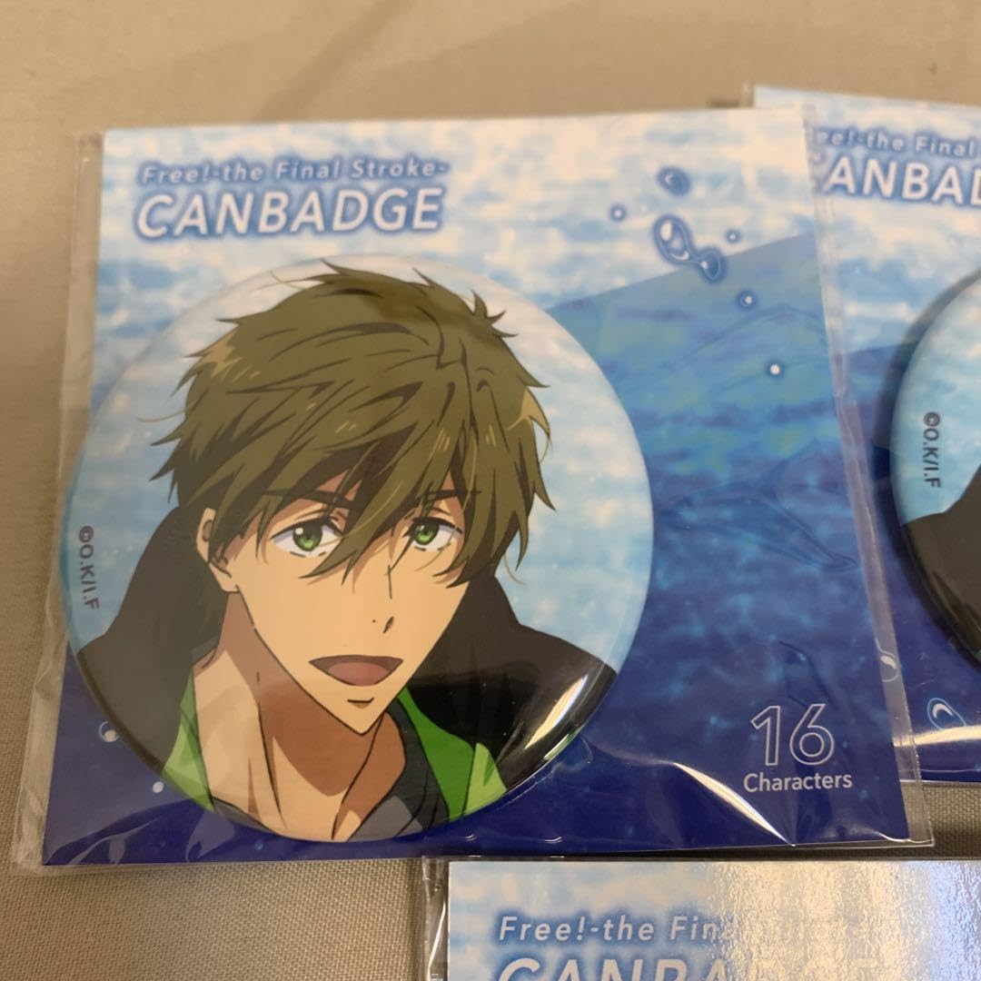 Amazon.co.jp: Free! FS缶バッジ 橘真琴 セット : おもちゃ