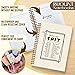 BUOLINT Funny Know Your Shit Notebook Journal 5.5x8.3, Sarcastic Gifts Journal for Women Men Coworkers, Adult Dark Humor Gifts, Maximalist Humorous Spiral Hardcover Notebook