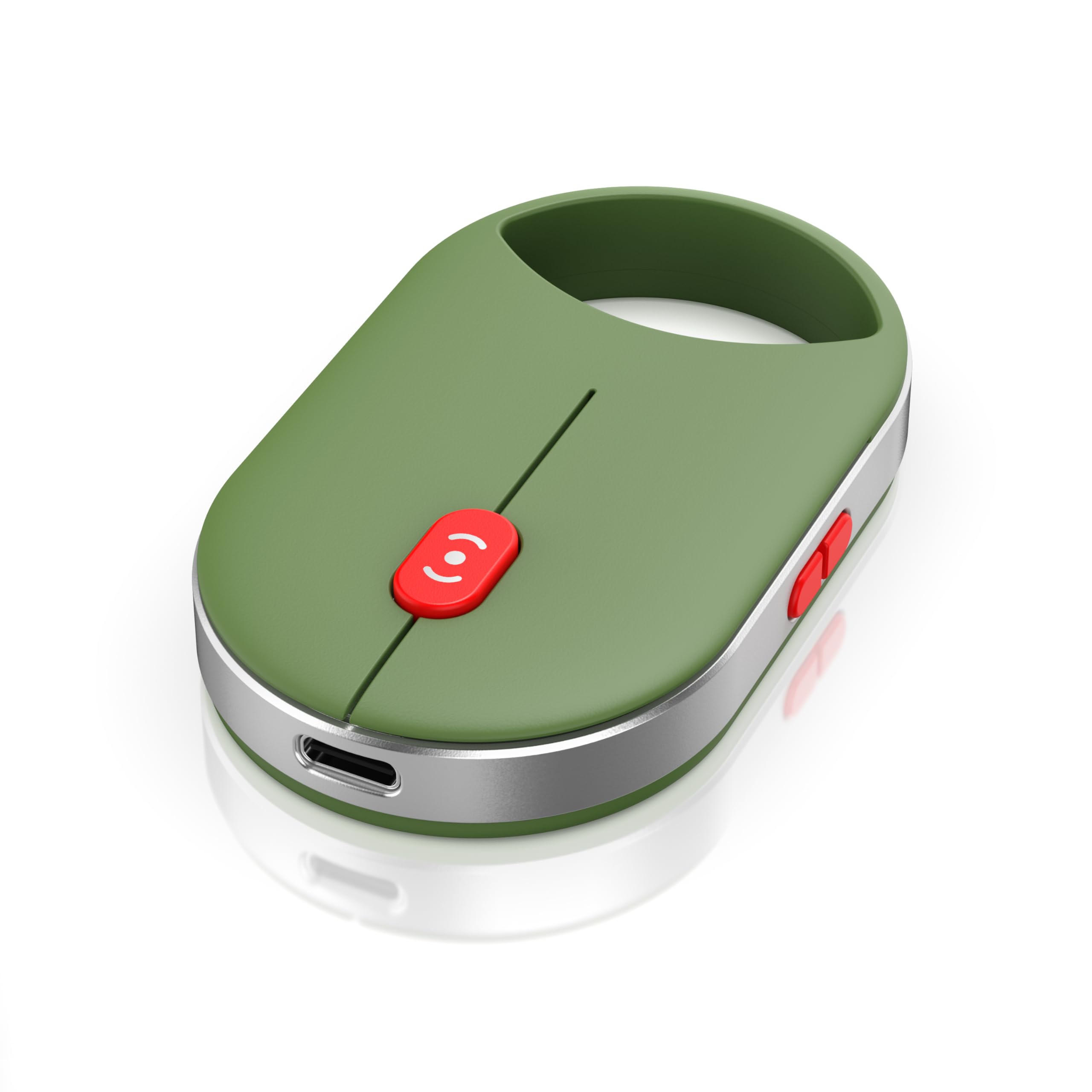 CSL - Wireless Maus mini Format – kabellos Bluetooth/Funk 2,4 GHz – Koppelung mit Zwei Geräten zugleich – Links-/ Rechtshänder-Modus – Windows Mac OS Android – Desktop PC Notebook Laptop Mac