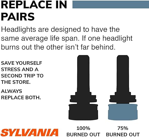 Miniatura 5 de SYLVANIA - Bombilla para faros delanteros D2R SilverStar zXe HID (descarga de alta intensidad) - Luz más brillante y blanca de alto rendimiento,