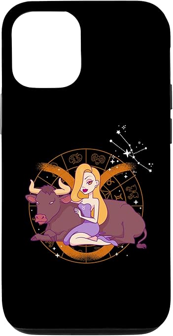 iPhone 12/12 Pro Zodiac Astrology Star Sign Taurus Girl Case