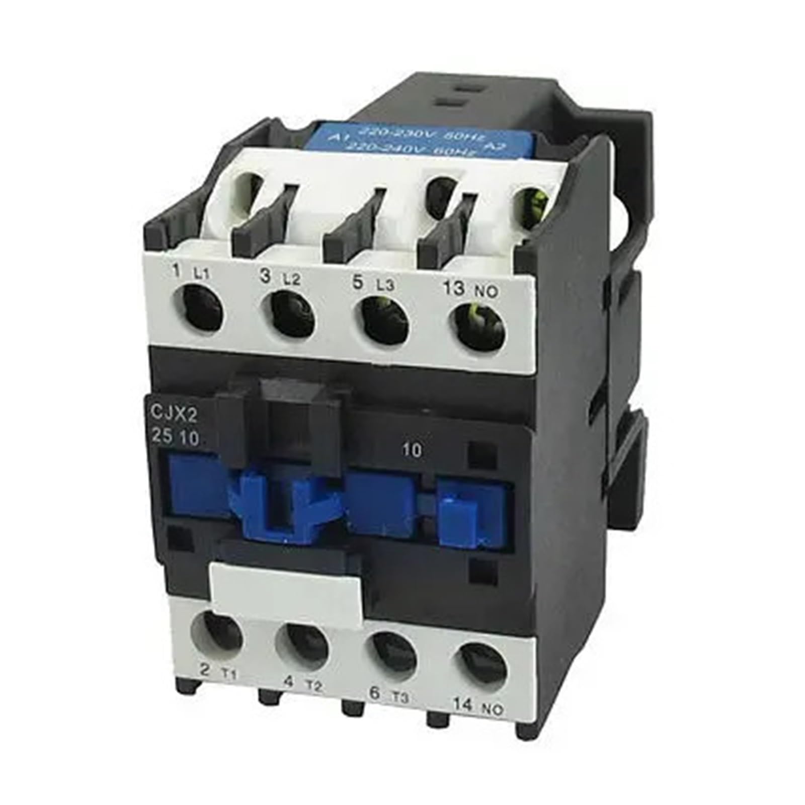 NVSFZGIYG CJX2-2510 220-240V 50/60Hz 3-Pole 1NO Overload Protection AC contactor