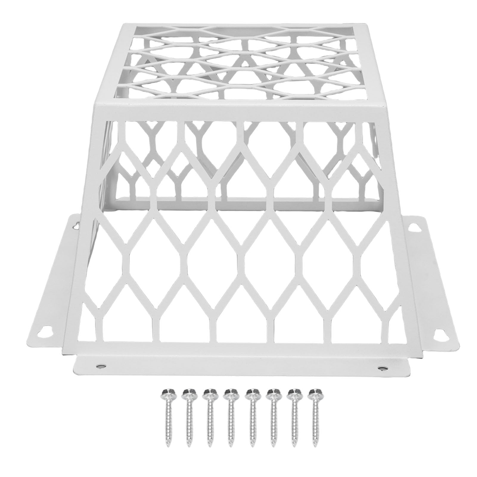 FTVOGUE Protezione per Uccelli per Presa d'aria per Asciugatrice, Protezione per Copertura di Ventilazione in Acciaio Al Carbonio per Presa d'aria di Scarico da 3-4 Pollici, Impedisce l'ingresso
