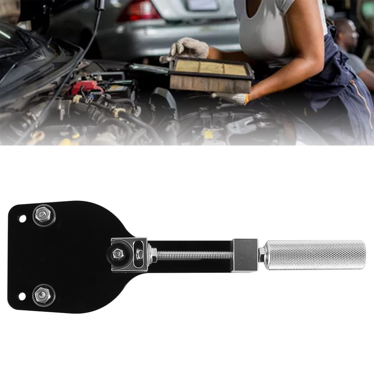 77750 Strumento di Taglio per filtri dell'olio da 2-3/8 a 5 Pollici Costruzione in Lega di Alluminio Resistente per la Manutenzione automobilistica per l'ispezione e la rimozione