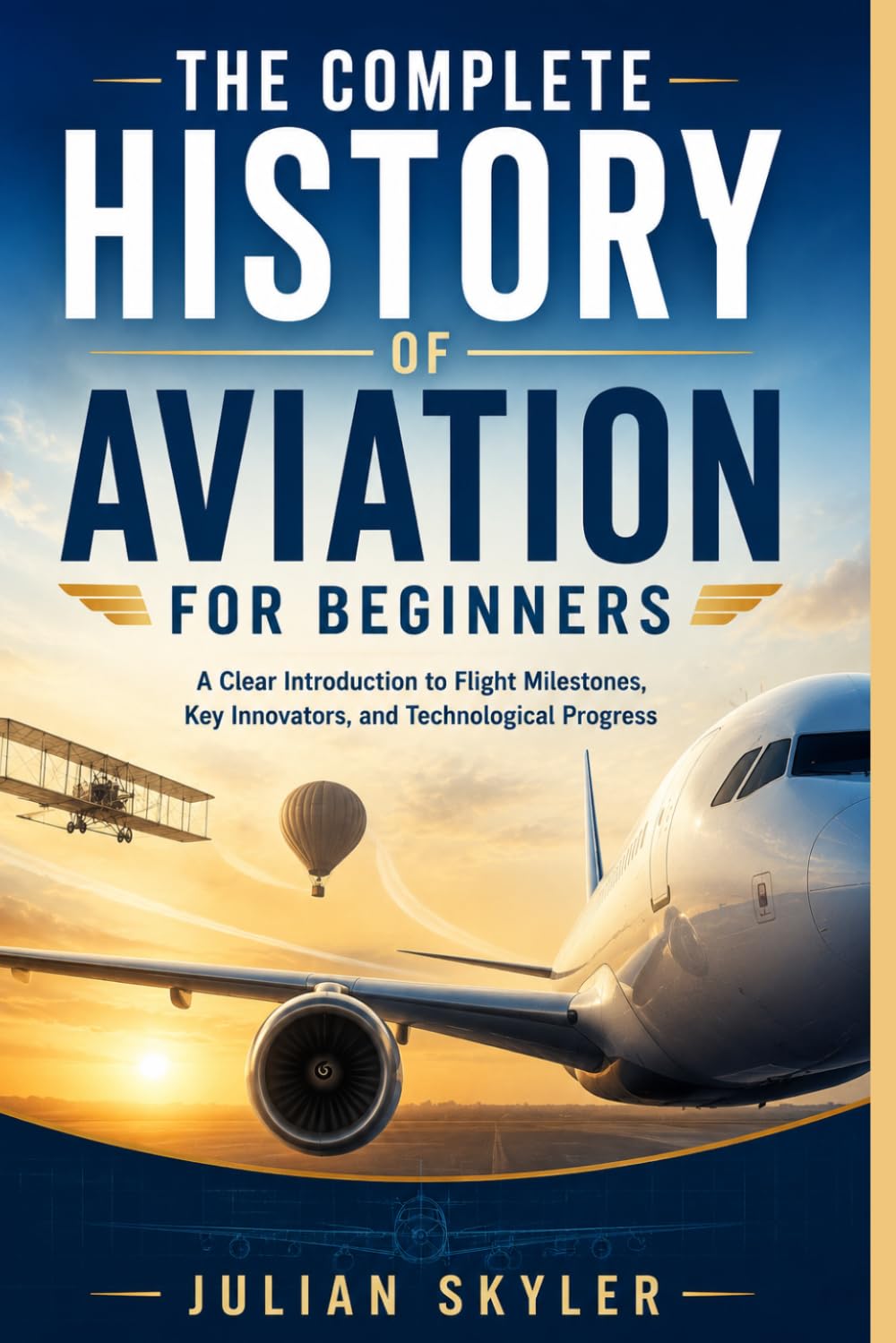 THE COMPLETE HISTORY OF AVIATION FOR BEGINNERS: A Clear Introduction to Flight Milestones, Key Innovators, and Technological Progress