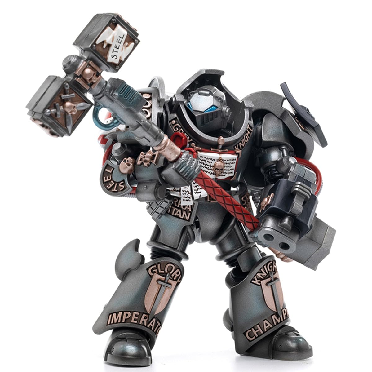 HiPlay JOYTOY Warhammer 40,000 1/18 Szarzy Rycerze Terminator Caddon Vibova JT3228 Figurki Akcji