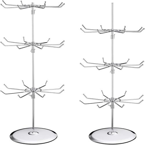 Miniatura 4 de Soporte de exhibición giratorio de tres niveles