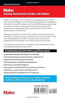 Getting Started With Arduino: The Open Source Electronics Prototyping Platform (Make)