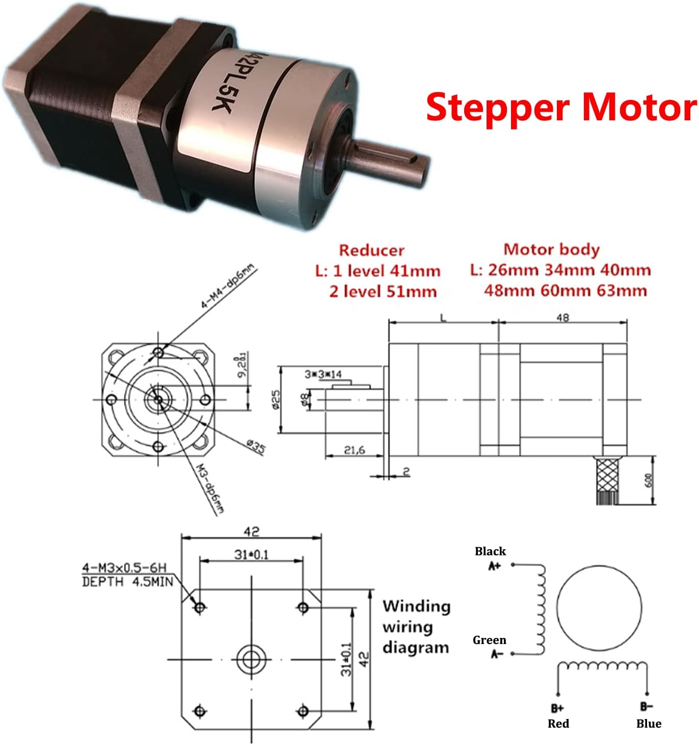 3DOF Mechanical Robot Arm with Gripper for 3D Printing, 3 Axis Full Metal Frame Robotic Manipulator with Stepping Motors for Robotics Laser Engraving Repeat Carrying, Color Recognition, Palletizing
