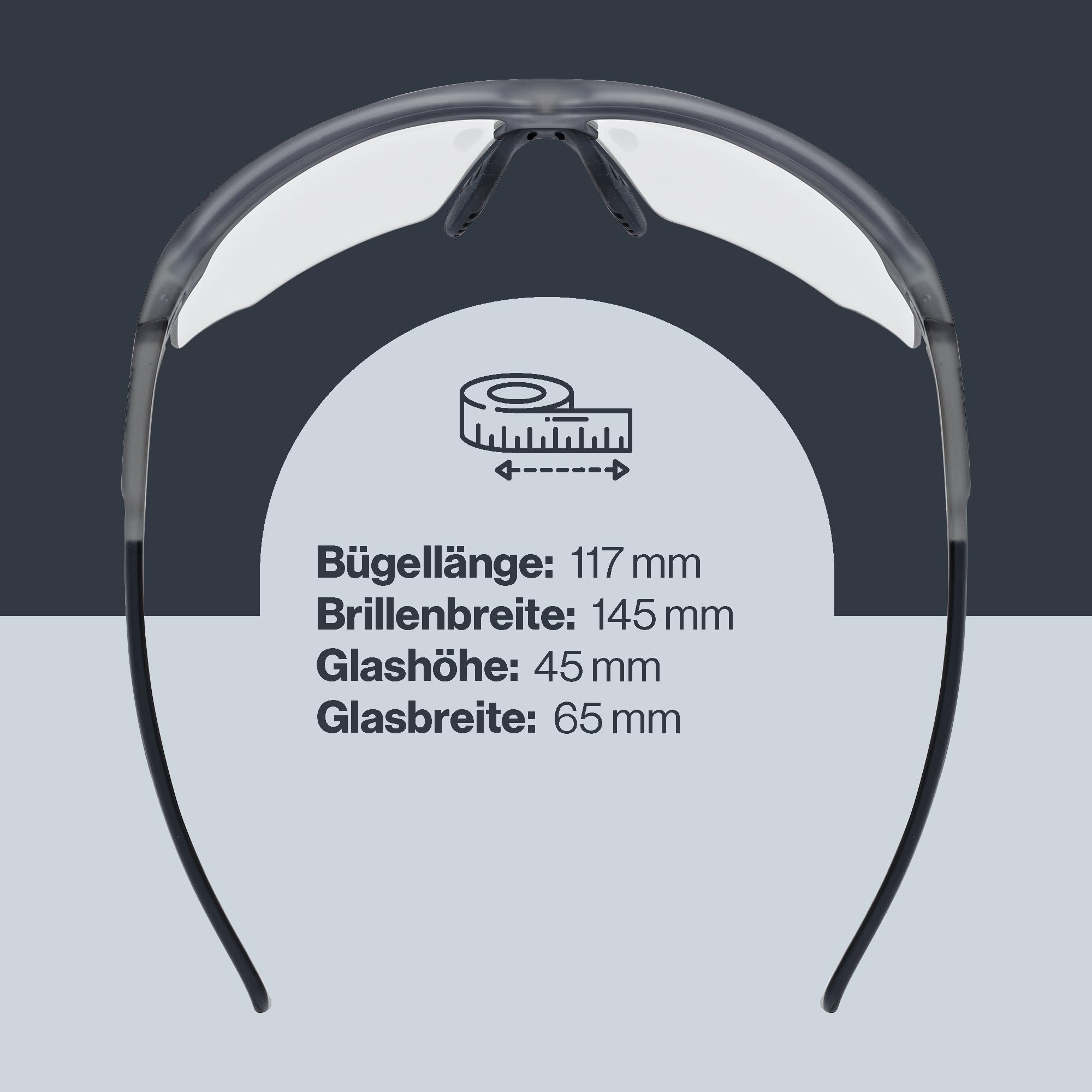 Uvex Herren Aerios V Sportbrille (1er Pack)