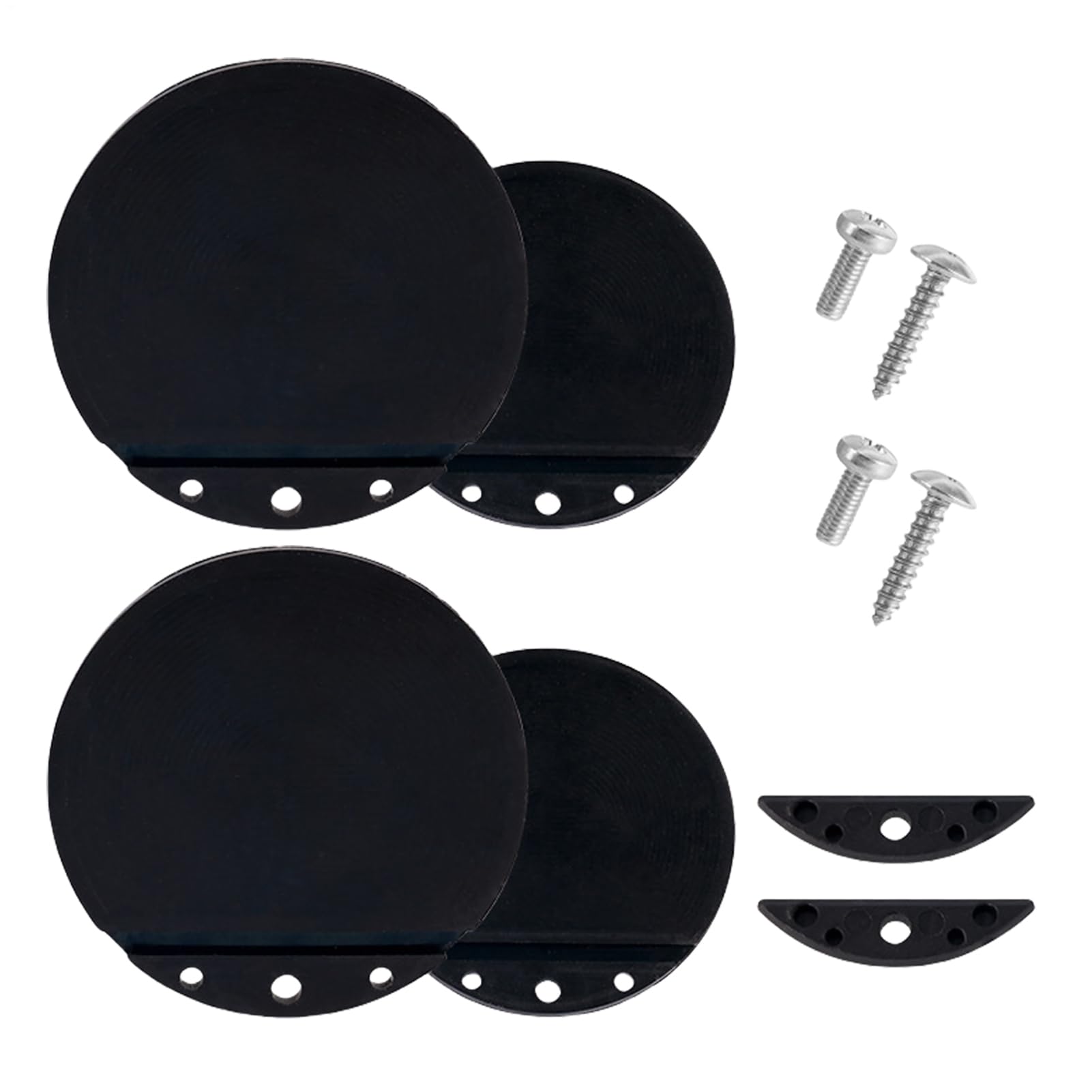 Clapet de dalot pour bateau lot de 4 bouchons de vidange marine pour évacuation d'eau de kayak