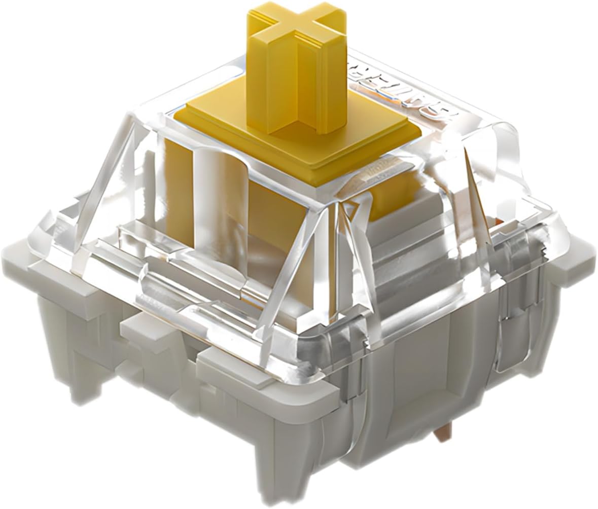 Tugeta Gateron Yellow switches for Mechanical Keyboard, Linear Keyboard