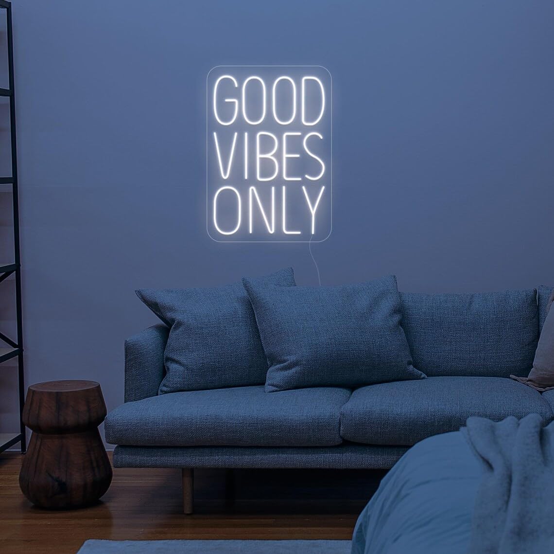 Good Vibes Only LED Neon Sign, Artist Designs, Light Signs, Retro USB Powered LED Decorative Lamp Unique Gifts Wall Decoration