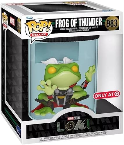 Miniatura 2 de Funko POP! Deluxe: Loki Frog of Thunder Pop! Figura coleccionable de vinilo – Edición limitada exclusiva