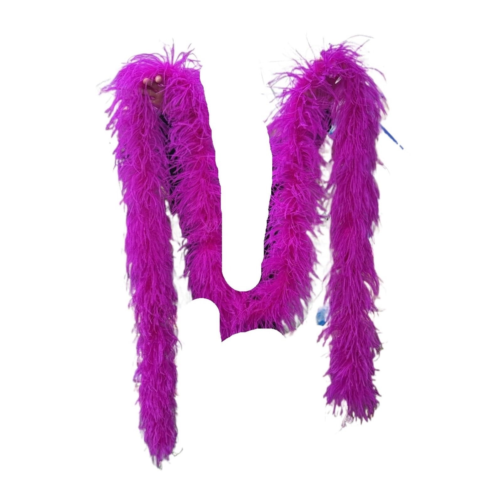 boa plumas Chal de boas plumas gruesas, bufanda avestruz esponjosa for vestido fiesta boda, accesorios baile