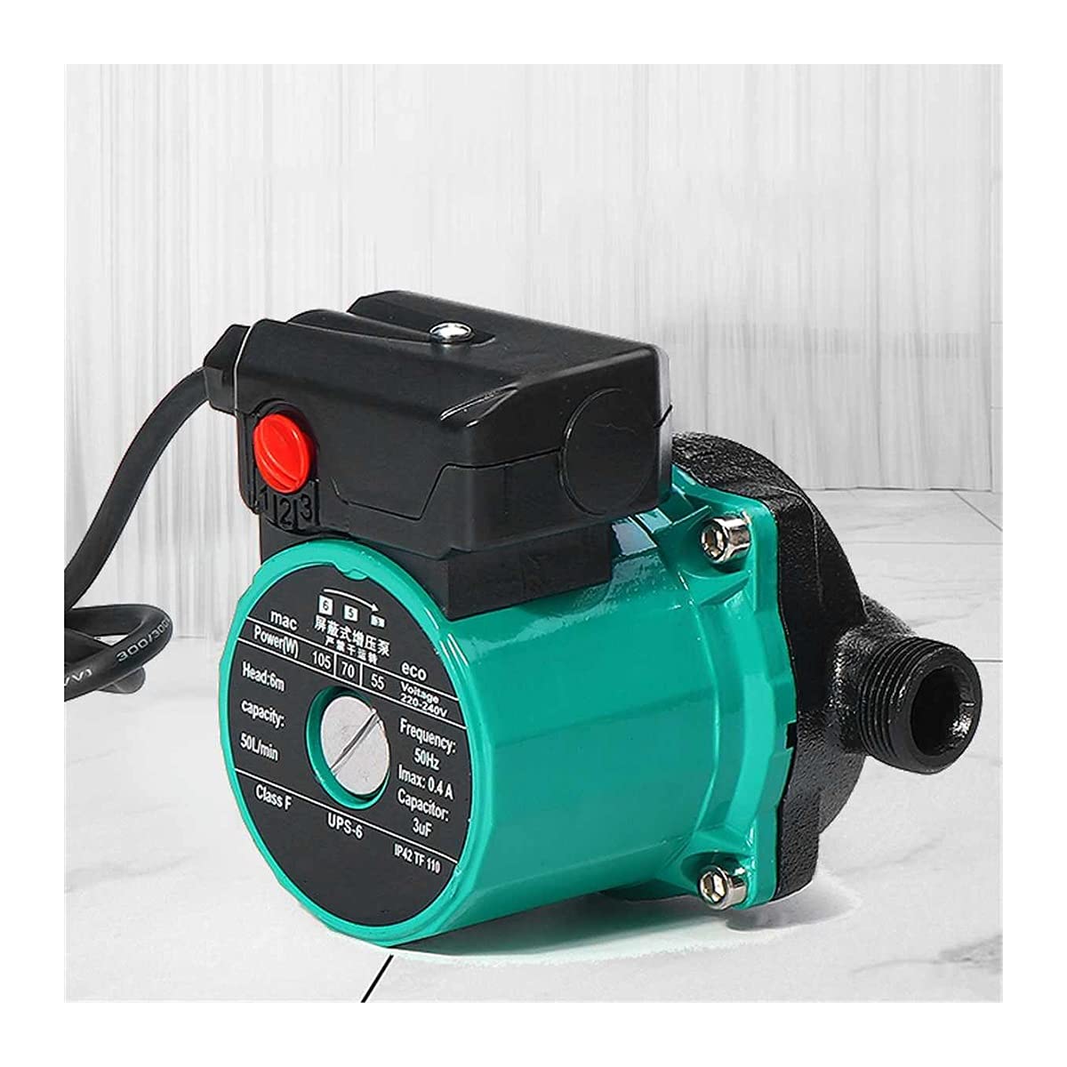 Amazon.com: TYZK Electric Submersible Pump 3-Speed Silent Heating, Hot  Water Circulation Pump, Central Heating Pump, Solar Warmer Boiler Heater  System Sump Pump : Automotive