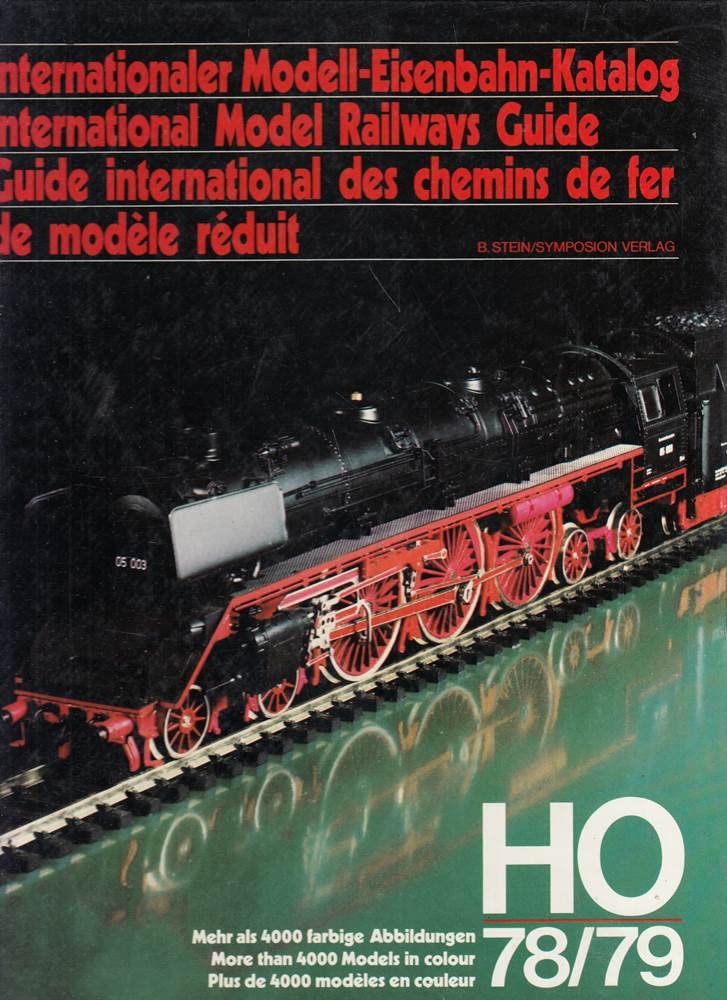 HOゲージ INTERNATIONAL MODEL RAILWAYS GUIDE 1978/79 HO SCALE