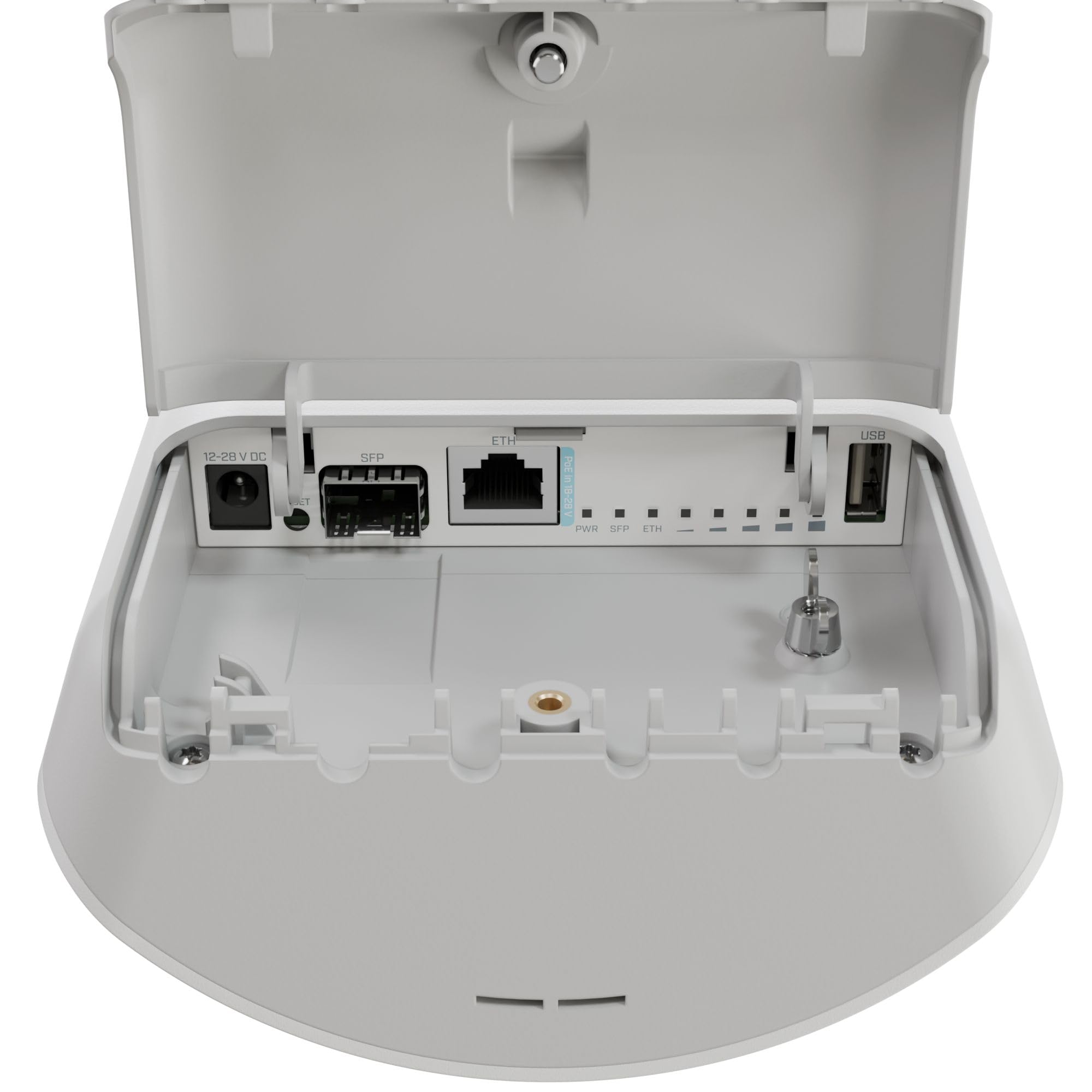 Mikrotik Mantbox Ax 15s Bianco Supporto Power Over Ethernet [poe] (mikrotik Mantbox Ax 15s DuaL-Band Sector Antenna Base Station - L22ugS-5haxd2haxd-