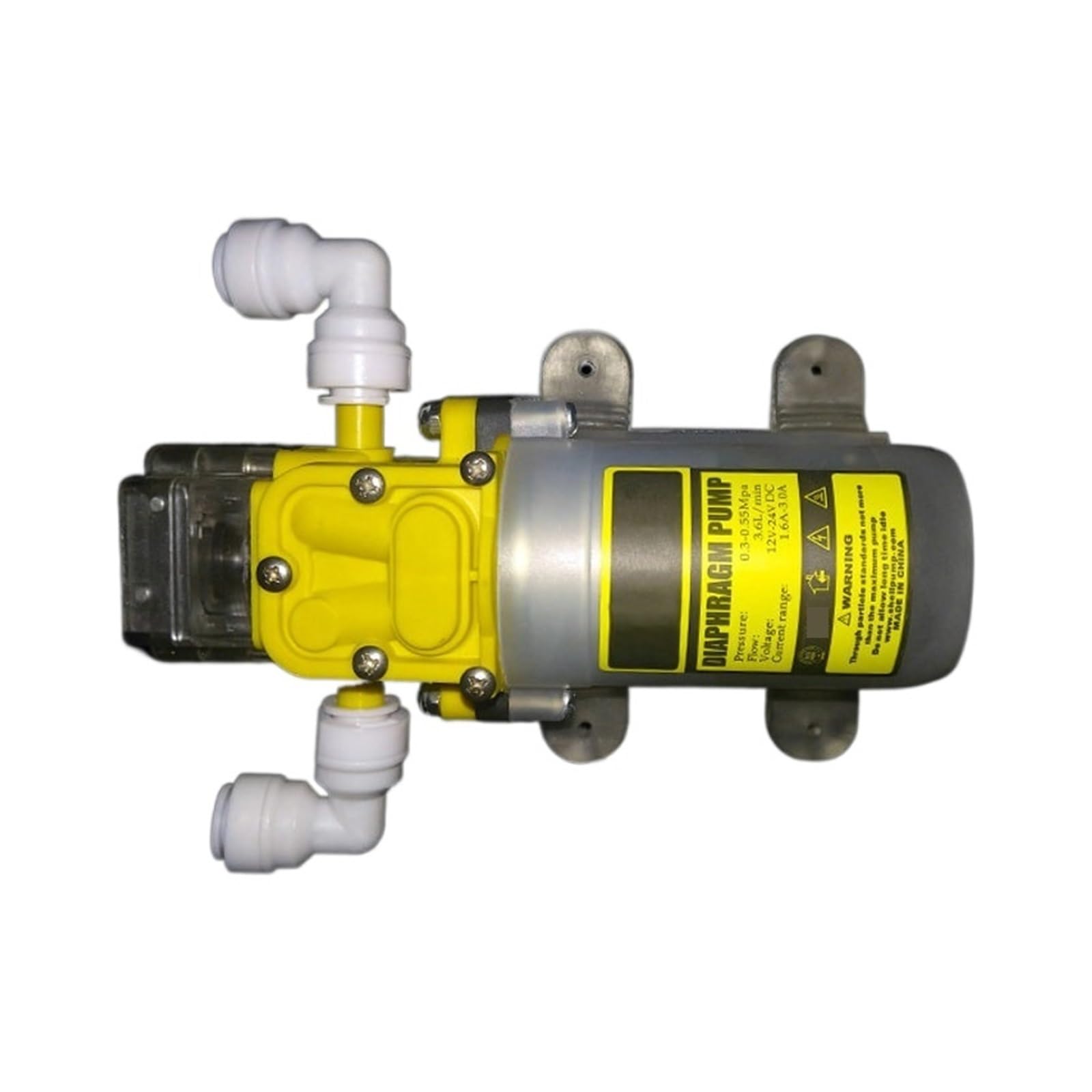 Cczrd One Color Dc 12V/24V 30W Miniature Diaphragm Water Pump High Pressure Self Priming For Purifier/Car Wash Micro Smooth Operation Flow Steady Reliable