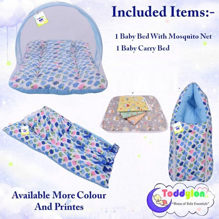Image of Toddylon New Born Baby Bedding Set (4 PCS Set) (0-6 Months)