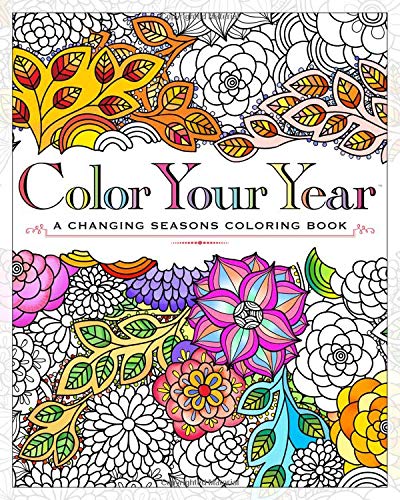 Color Your Year: A Changing Seasons Coloring Book