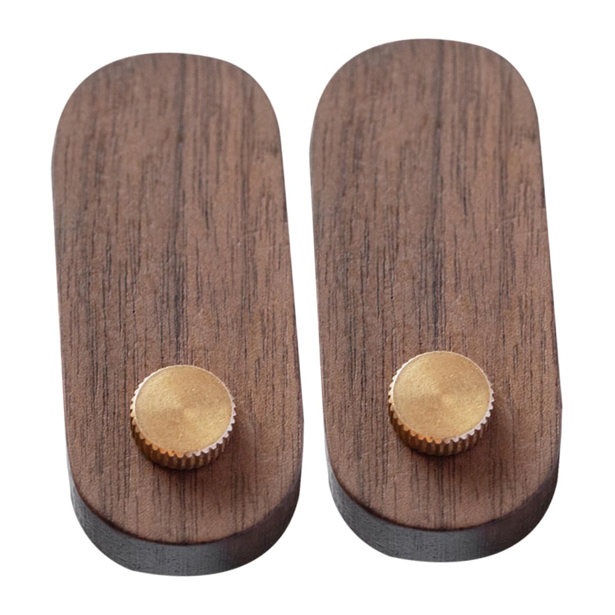 Uonlytech 5 Sätze Preisschild Aus Holz Etikettenhalter Anzeige Stand Klein Verkauf Für Steht Marktschild-clips Etikett Label Counter Top Ständer Tischfotohalter Kaffee Kupfer 2 Stücke * 5