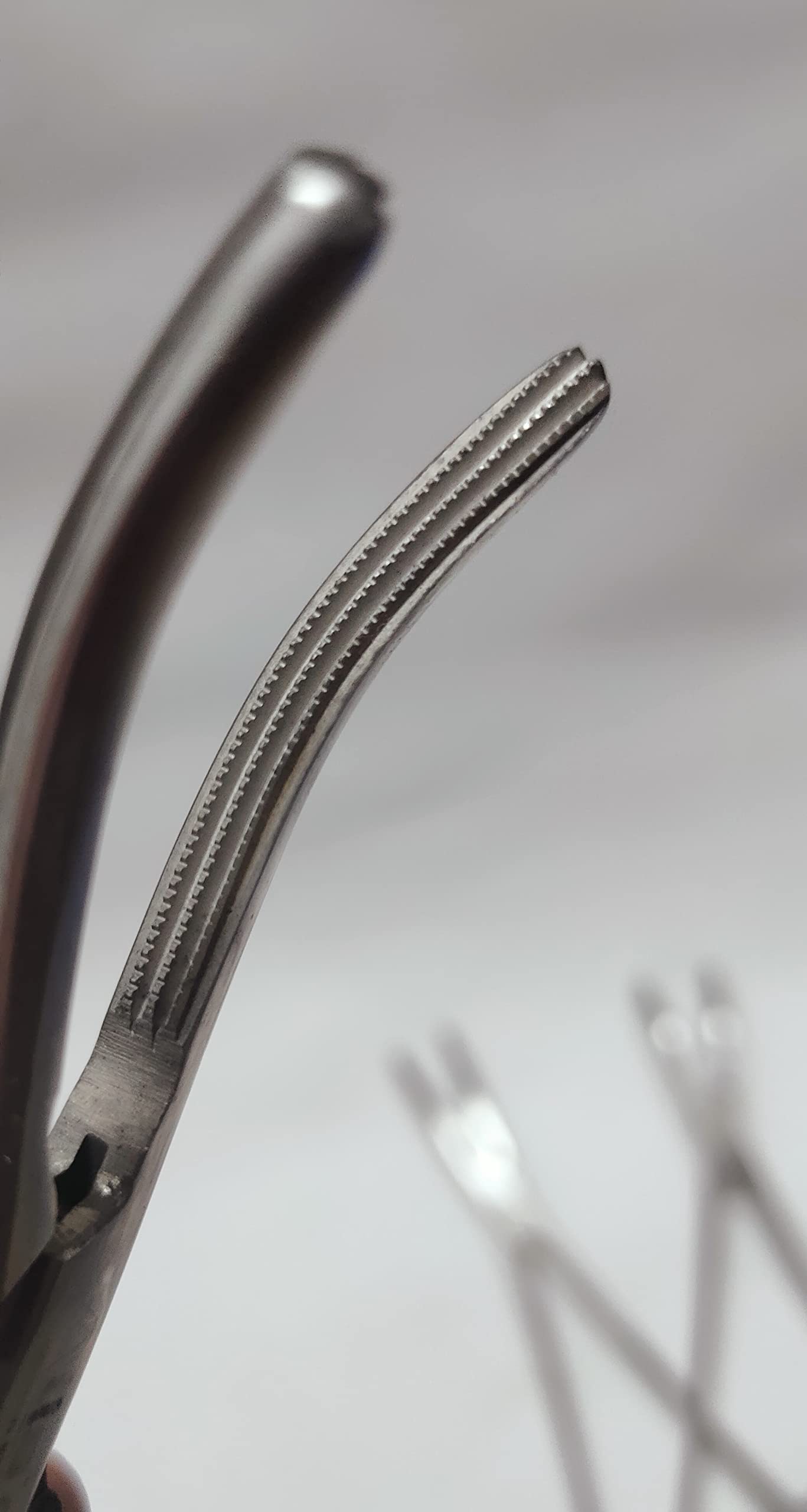 ＊Michaela.Ahlmann＊高さ２０cm・Ｂ＆Ｇ． Cope・ Alis NDVH Clamp Curved| Hysterectomy Vascular Clamp 20cm