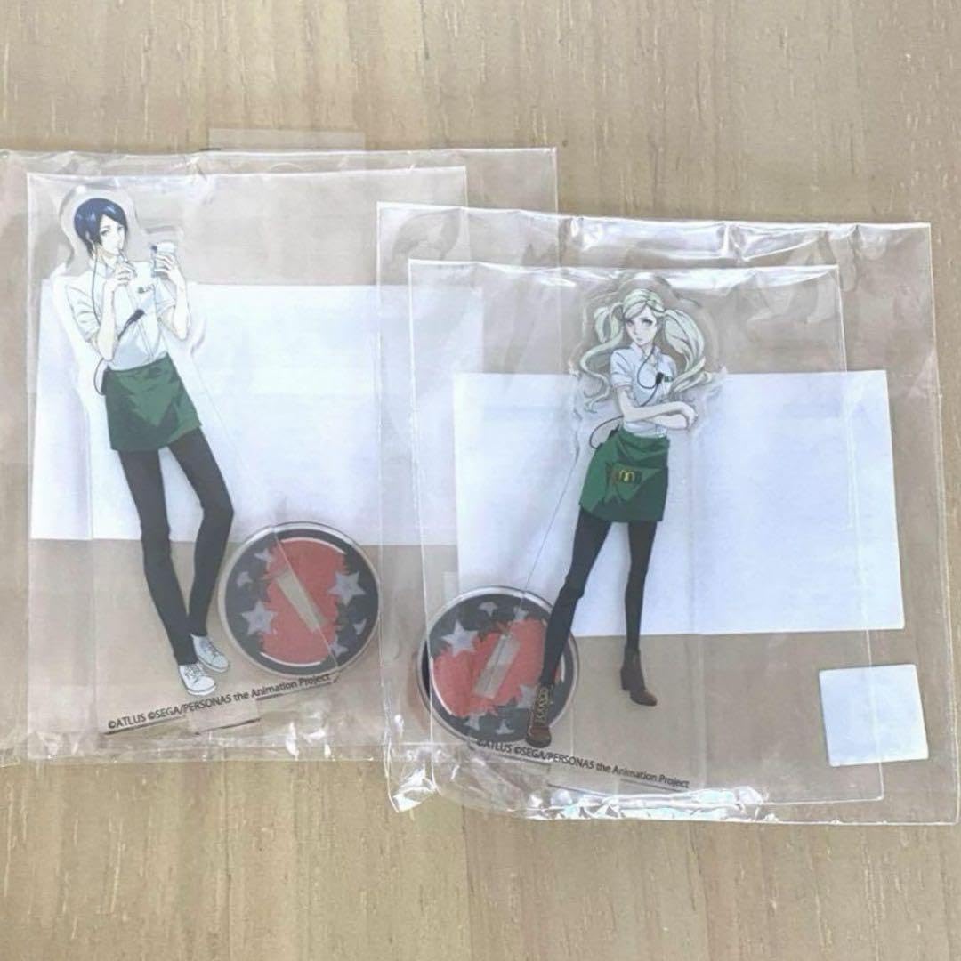 P5D アクリルスタンドジオラマ 4種　セット　雨宮連　喜多川裕介 ペルソナ P5D アクリルスタンドジオラマ 4種 セット 雨宮連 喜多川裕介 ペルソナ