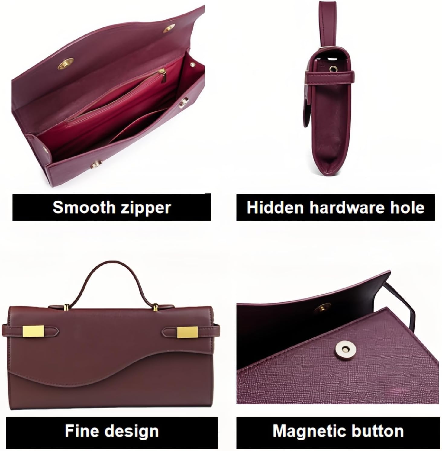 Purses For Women In Handbag,Shoulder Bag,Clutch Cartera Para Mujer And Small Evening Purse,Crossbody Bag With Top Handle