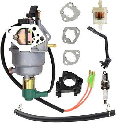SAKITAM Carburetor tune up fit for Powermate PM0125500 5500 Watt Portable Sx Generator Carburetor