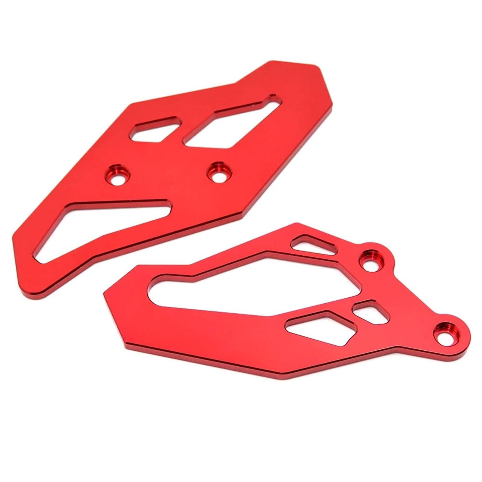 Osłon Zacisku Hamulcowego Pasuje do Yamaha Yzf R3 R25 MT 03 25 MT03 MT25 2015-2020 YZF R3 ABS 2017-2020 Motocykl Podnóżek Tylna Płyta Ochronna Dekoracyjna Tarczy(B)