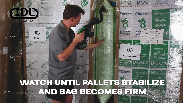 Image of IDL Packaging 36 inch x 48 inch Dunnage Airbags, Woven Polypropylene, Level 1 (Pallet of 700) - Fill the Void in Trucks and Intermodal Shipments, Reusable Cargo Securing Solution for Container Stuffing