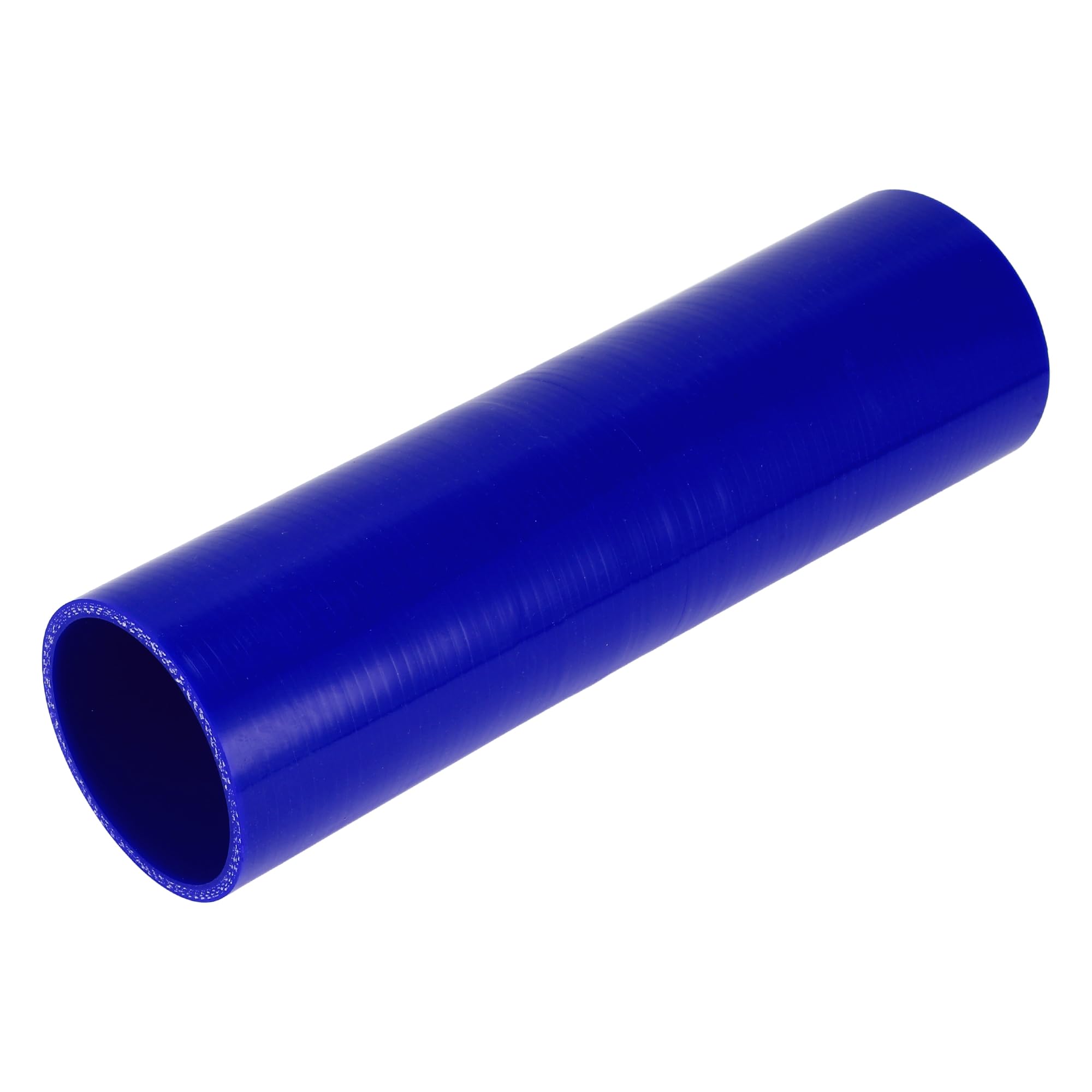 A ABSOPRO 1 Pièce 76Mm/2,99" Id 300Mm/11,81" Longueur 0 Degré Tuyau De Silicone Bleu Tuyau De Liquide De refroidissements Universel