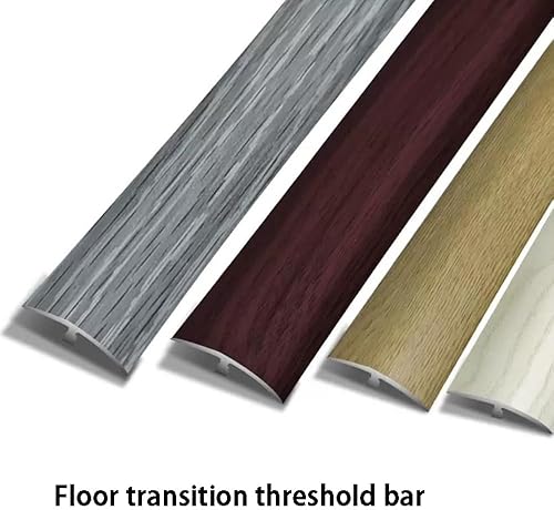 Miniatura 6 de TOCTUS OUKEJNM - Tira de umbral de piso de 3 pies, reductor de borde superpuesto, tira de transición de piso, protector de borde biselado, cubierta