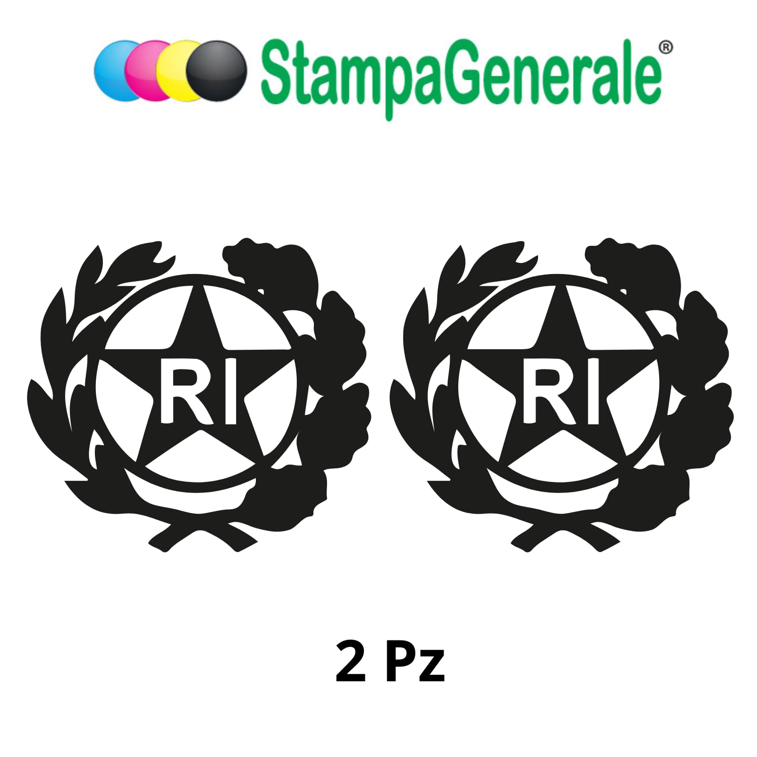 Sticker département 974 Réunion - Sticker A moi Etiquette & Autocollant