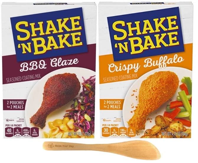 Shake 'n Bake Seasoned Coating Mix, BBQ Glaze and Crispy