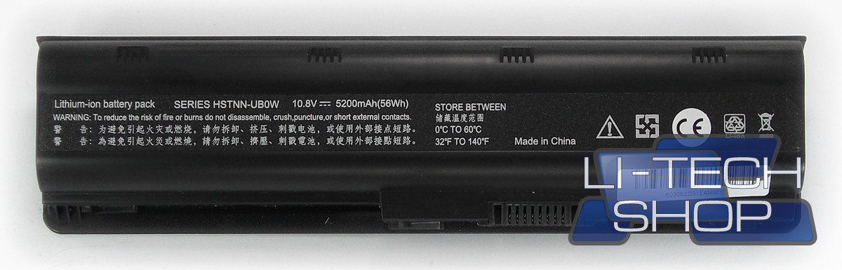 5200 MAH BATTERY FOR HP PAVILION G61 A00 Black Computer Notebook Battery