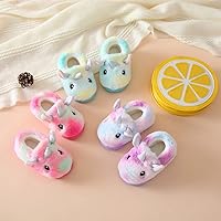 Vista 5 de Pantuflas peludas para niñas y niños pequeños