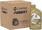 Power1 4T 5W-40 Full Synthetic Motorcycle Oil, 1 Quart, Pack of 6
