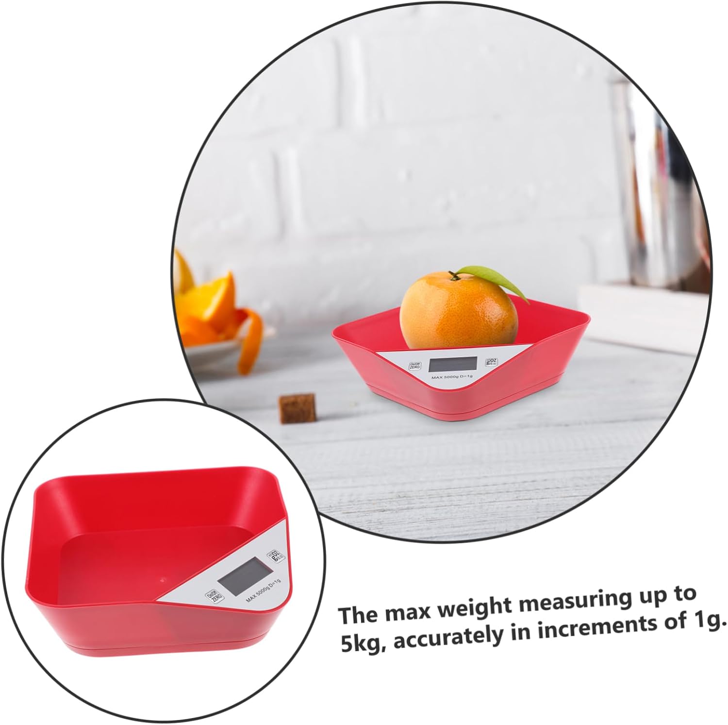 BESPORTBLE 5kg Professional Pet Scale Weight Scale for Smart Veterinary Material Home and Pet Store Use