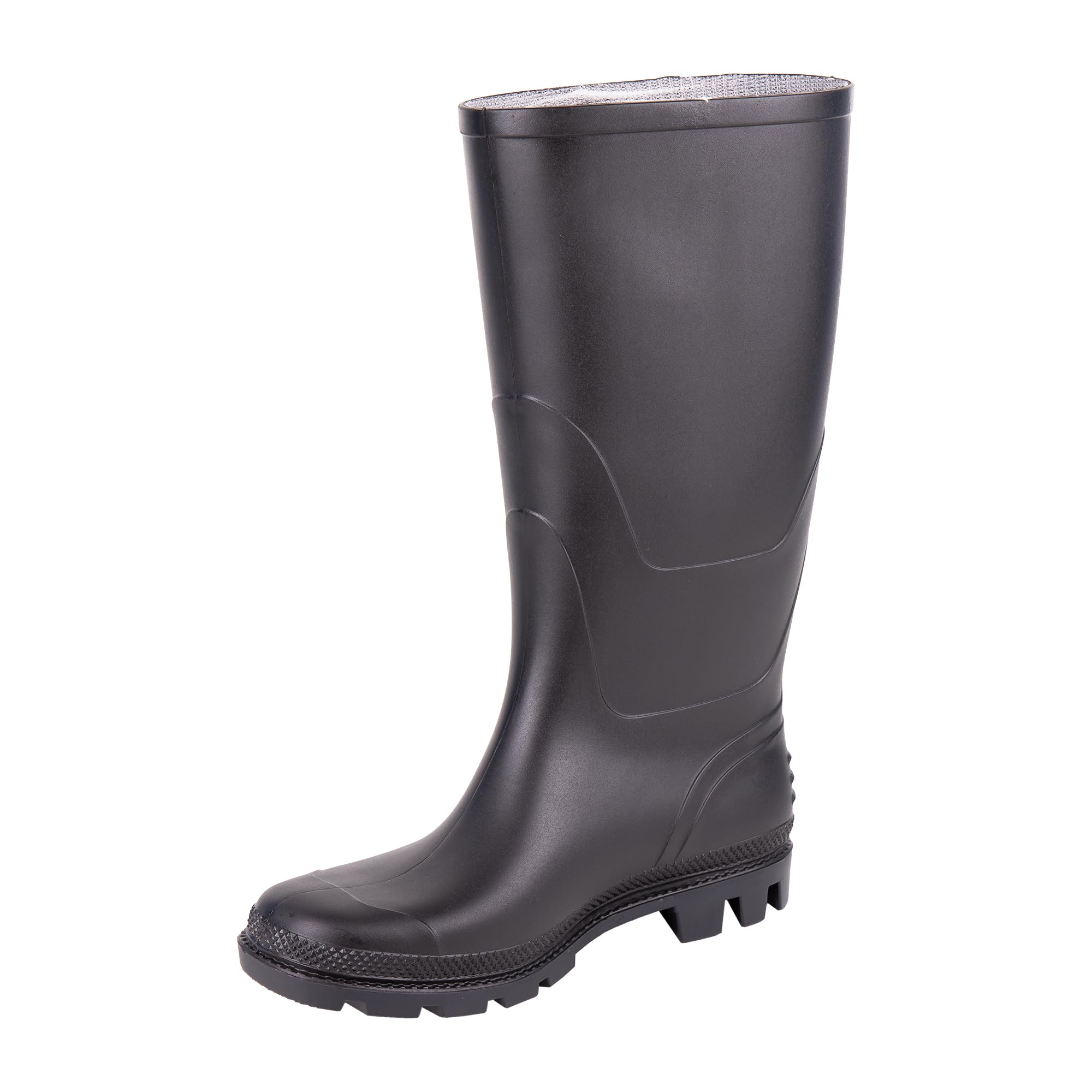 Cofan Botas de agua con caña alta | PVC | Negro | Resistentes al agua, aceites y grasas