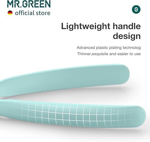 Miniatura 5 de MR.GREEN Cortaúñas de Acero Inoxidable para Uñas Encarnadas, Cortador de Uñas Gruesas y Duras, Herramientas para Manicura y Pedicura (Verde)