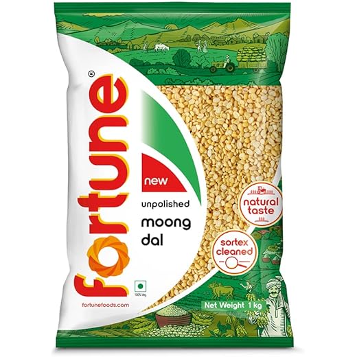 Fortune Moong Dal Unpolished 1 kg