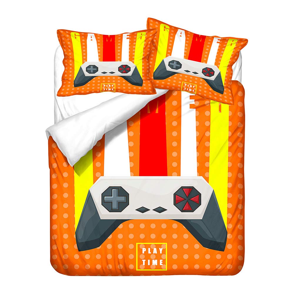 Housse de couette 1/2 personnes cadeau idéal d'anniversaire pour adolescent gamer