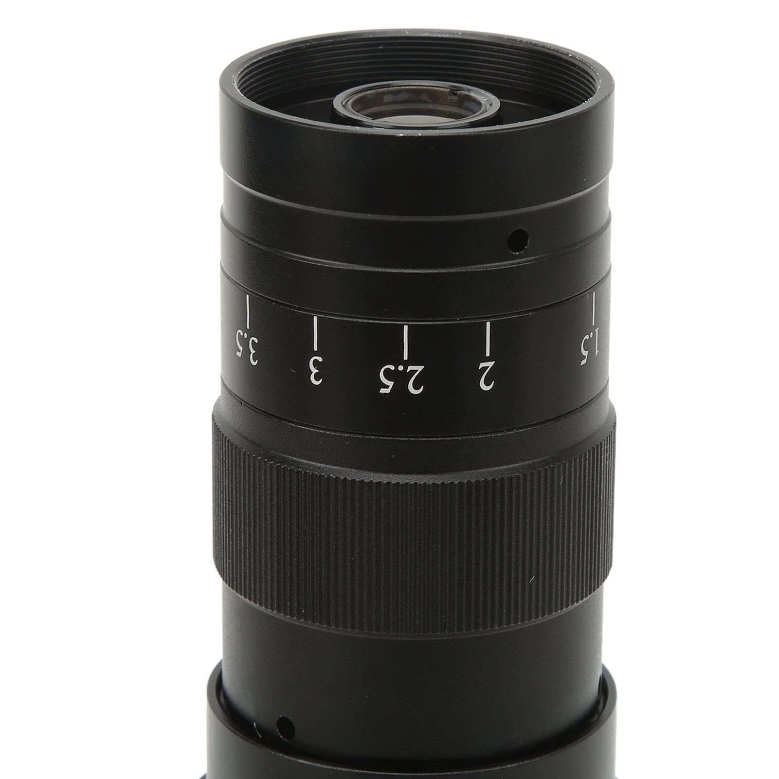 DAUERHAFT Monoculare 300X Zoom C Mount Lens Microscopio Lens Adapter 1X Oculare Lente Ingrandimento regolabile 0.7X a 4.5X Lega di Alluminio per Industria Microscopio Camera