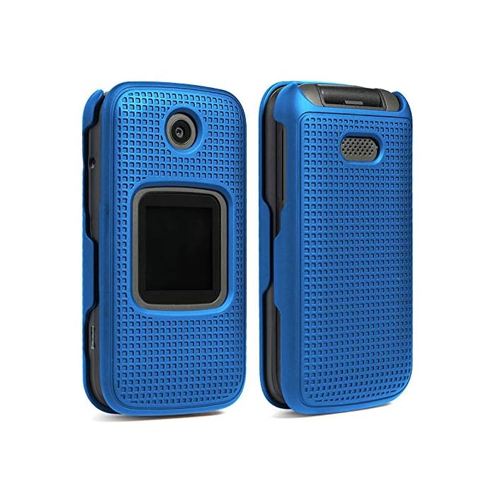 Buy Case for Alcatel Smartflip/Go Flip 3, Nakedcellphone [Cobalt Blue