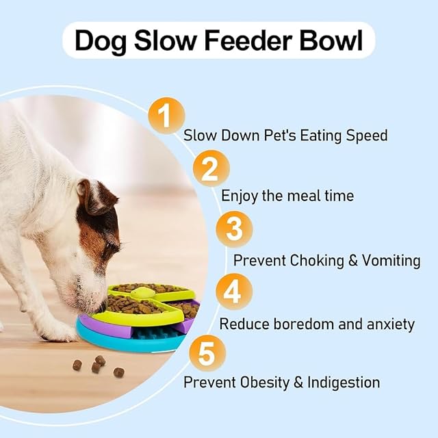 Foto 5 de 8 de Más Lento para Perros, 3 Niveles, Reduce el aburrimiento y la ansiedad